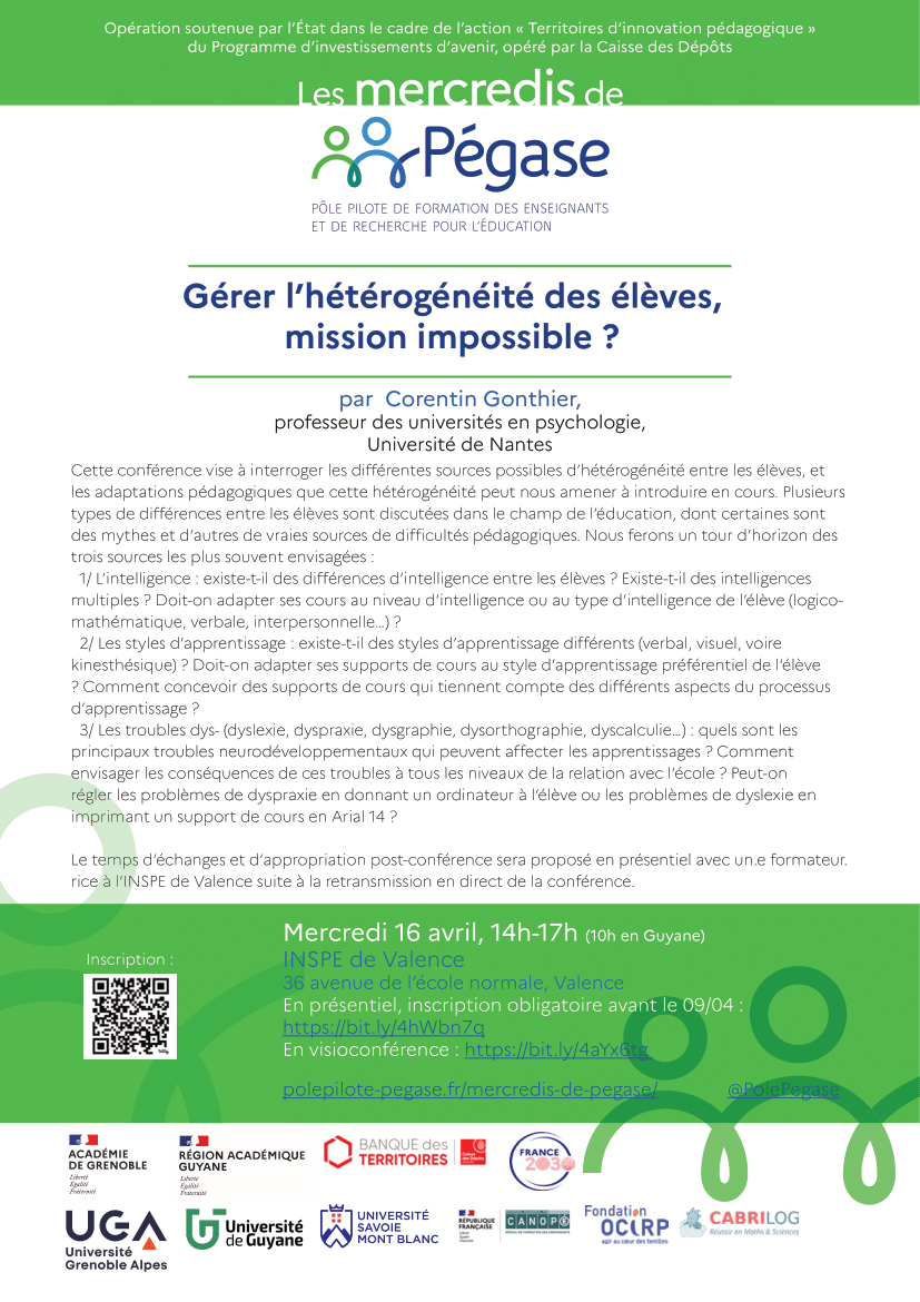 Mercredi de Pégase – 16 avril 2025