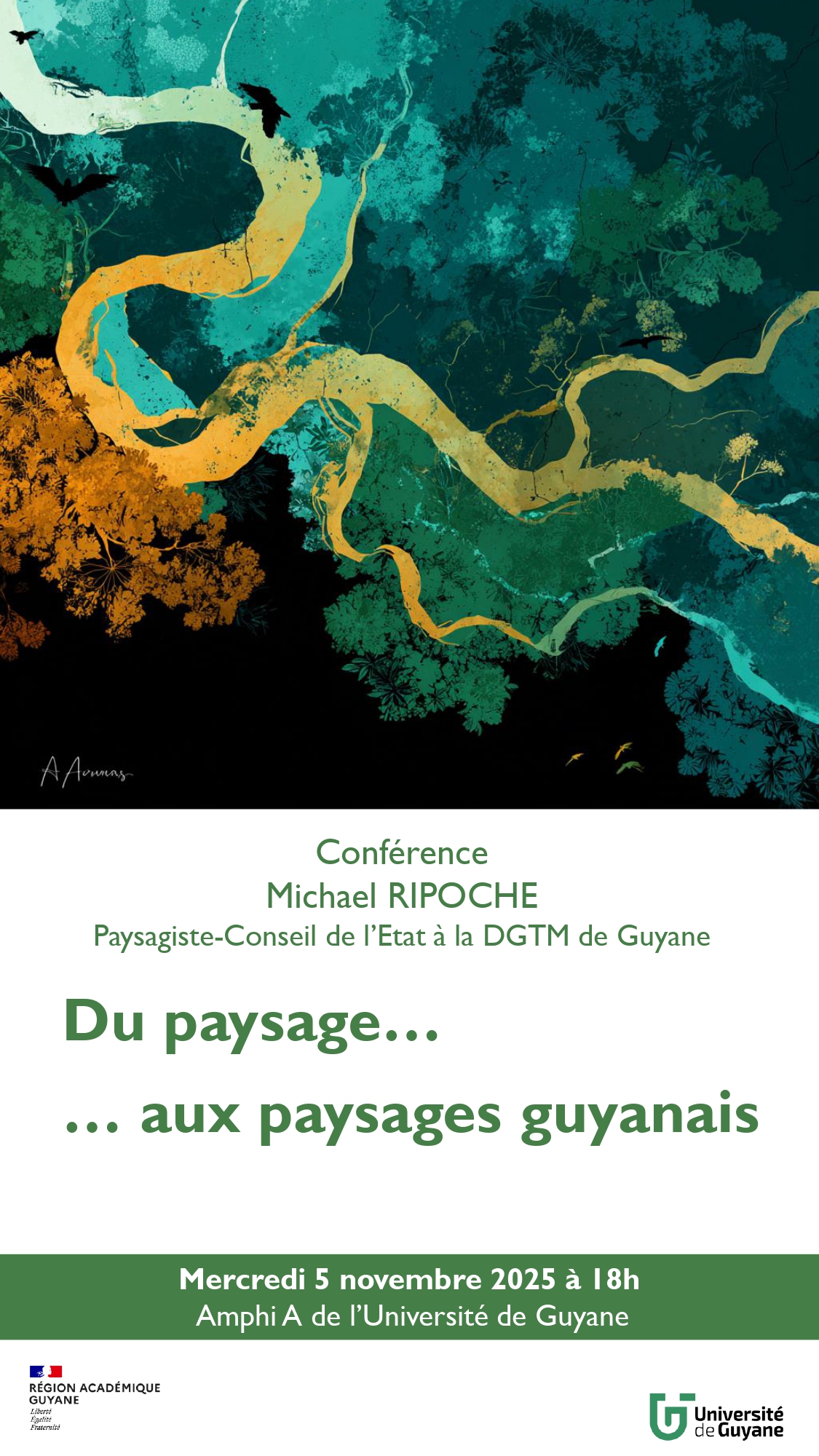Conférence "Du paysage... aux paysages guyanais"