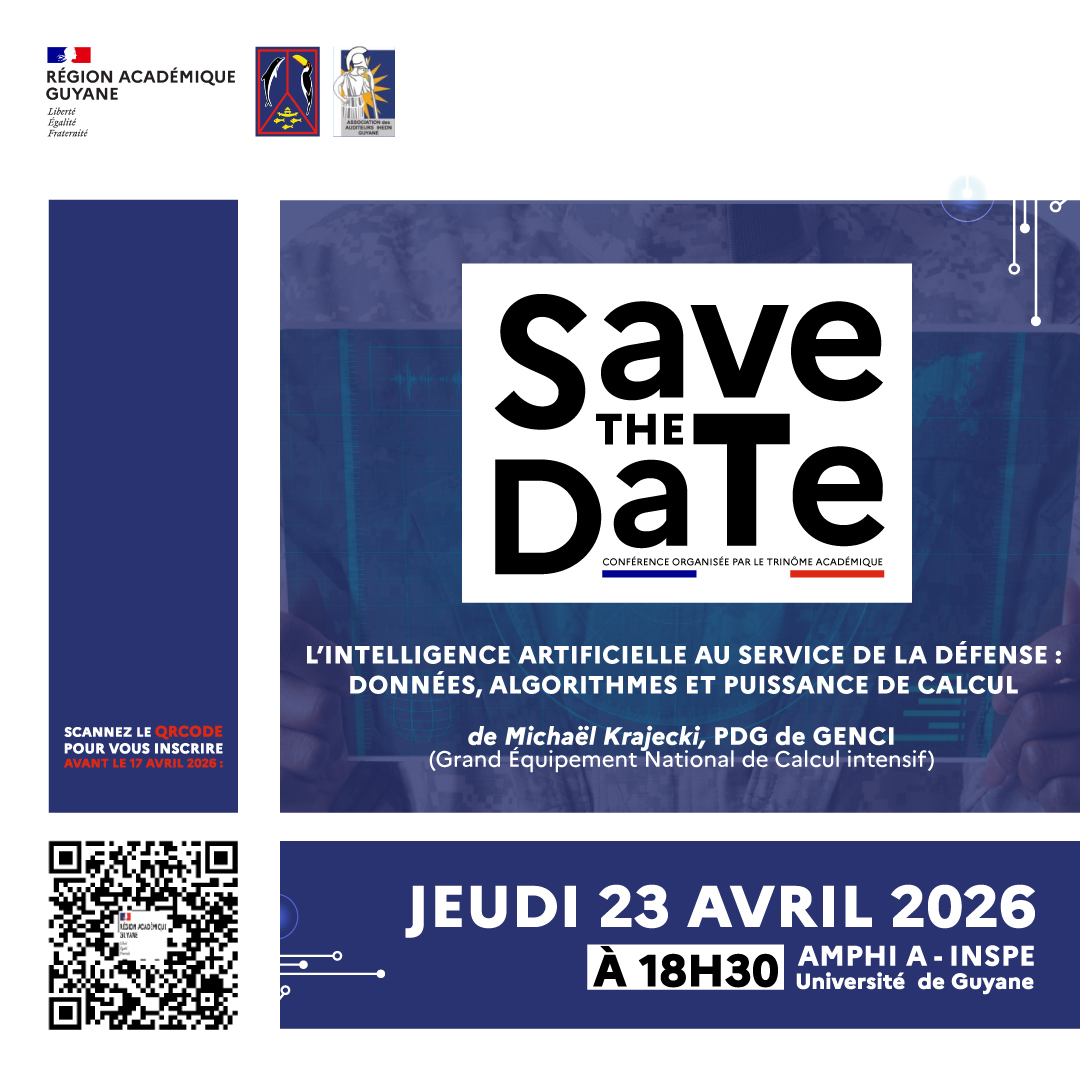 Conférence IA & défense : trinôme académique