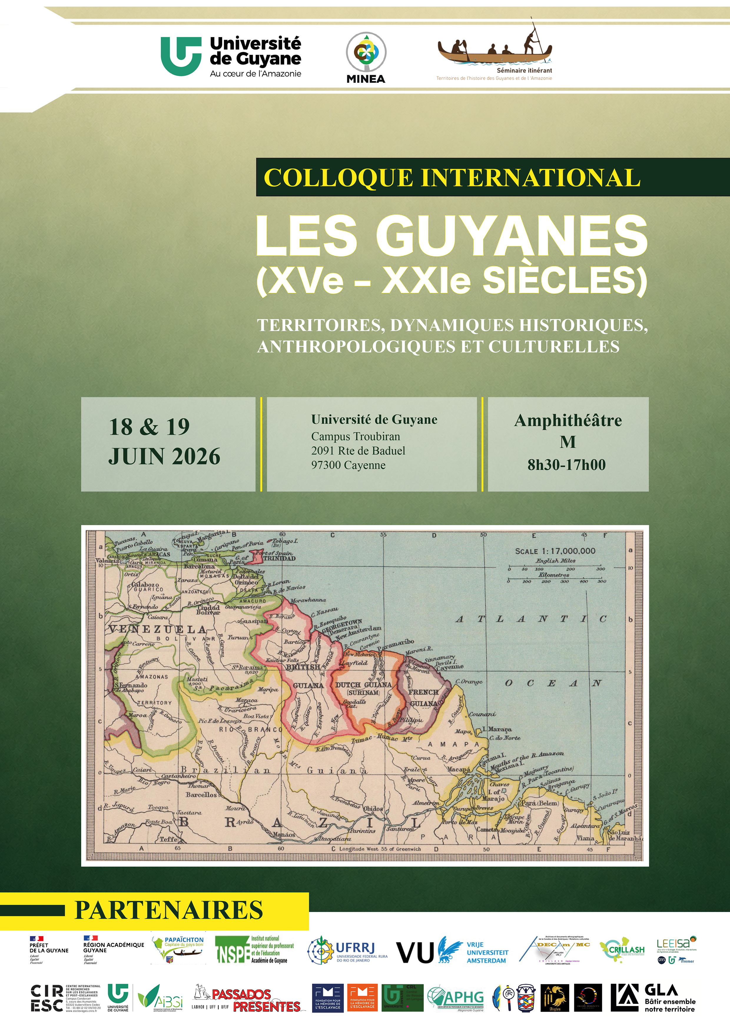 Colloque international - Les Guyanes