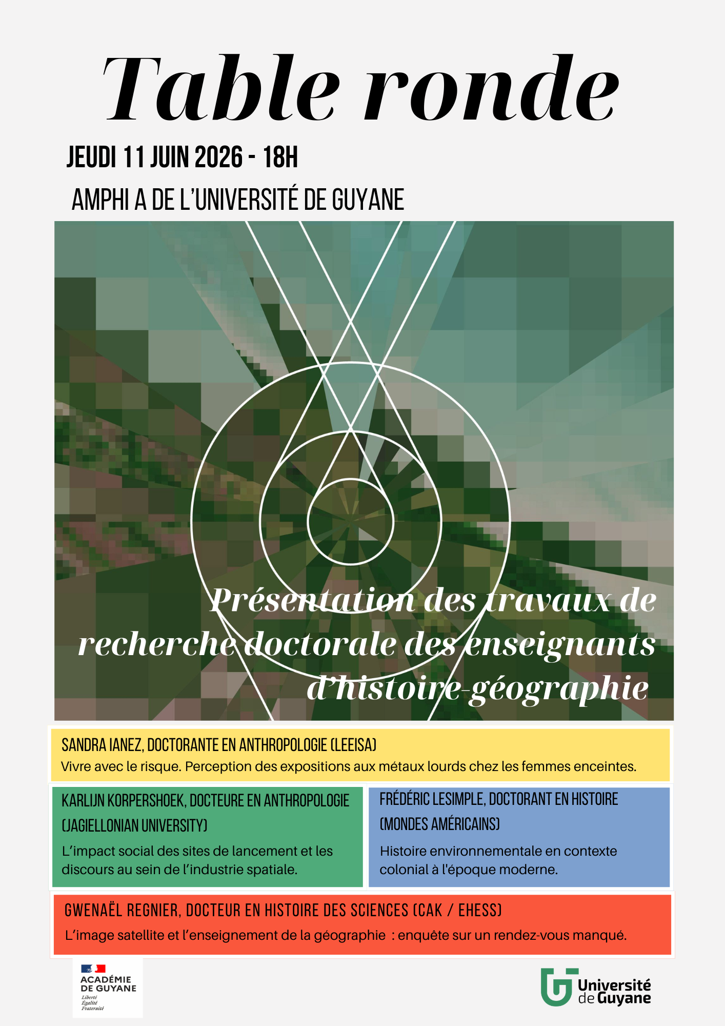 Organisation d'une Table ronde par l'Inspection d'histoire-géographie