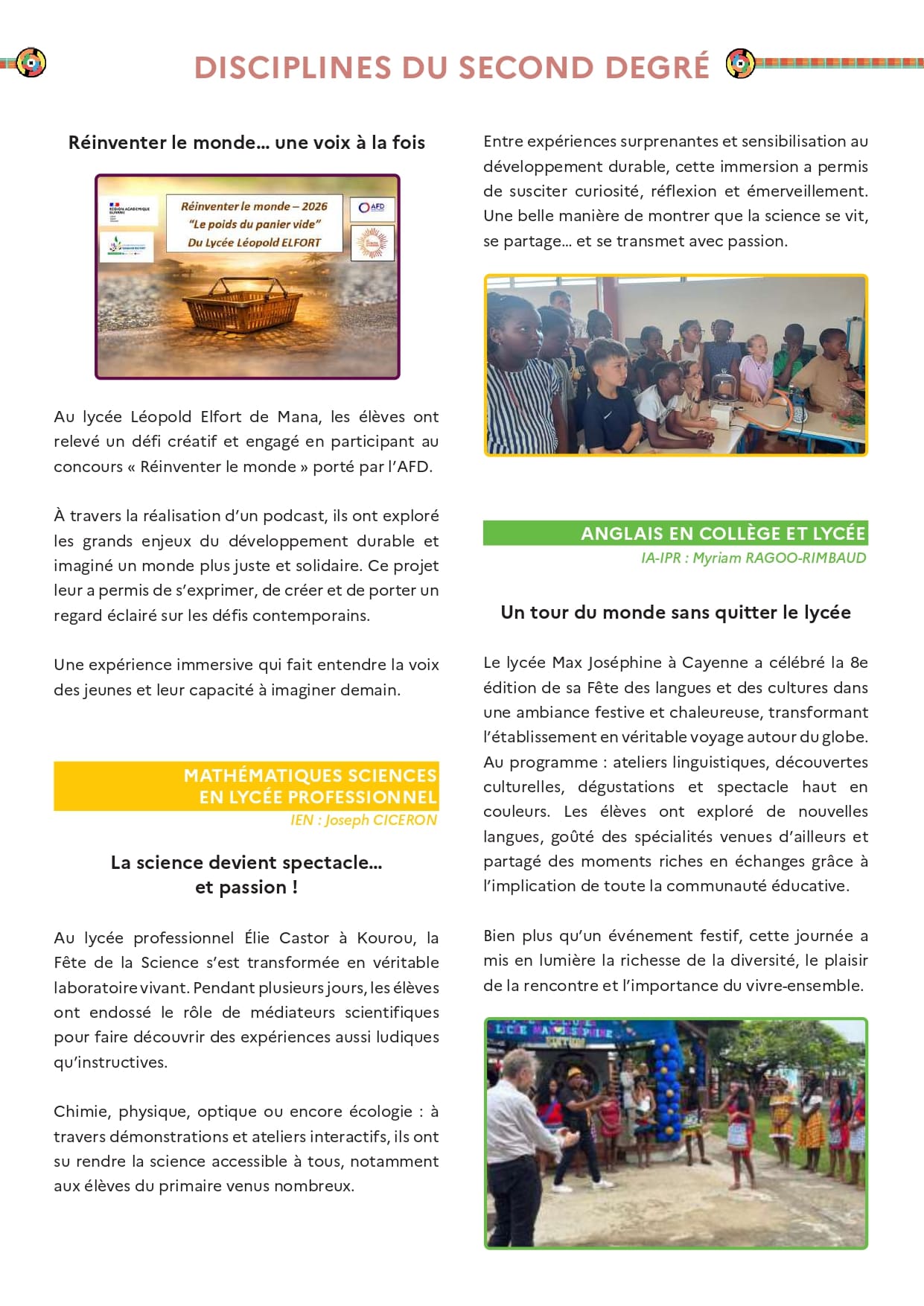 Notre École Guyane - N°Spécial 12