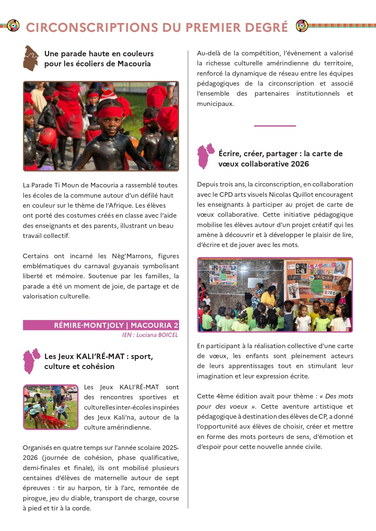 Notre École Guyane - N°Spécial 2