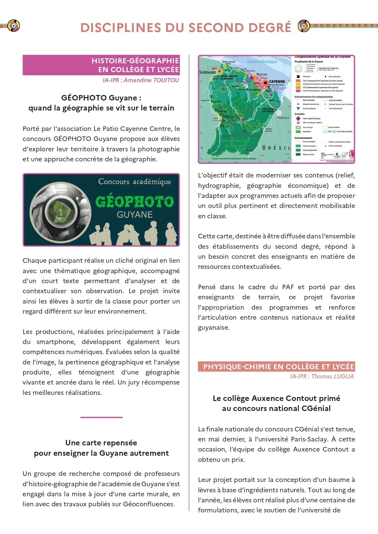 Notre École Guyane - N°Spécial 9