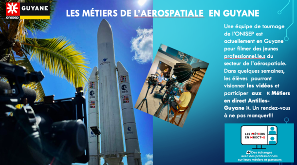 Les métiers de l'aérospatiale en Guyane - Onisep