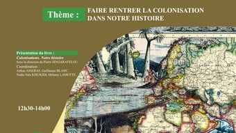 Visioconférence MEEF "Faire rentrer la colonisation dans notre histoire"