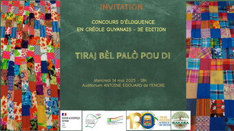 Invitation Concours d'éloquence Créole Guyanais - Page 1