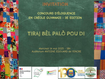 Invitation Concours d'éloquence Créole Guyanais - Page 1